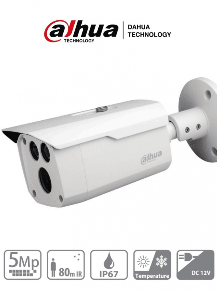 Cámara HDCVI Bala Dahua Technology DH-HAC-HFW1500DN-0360B