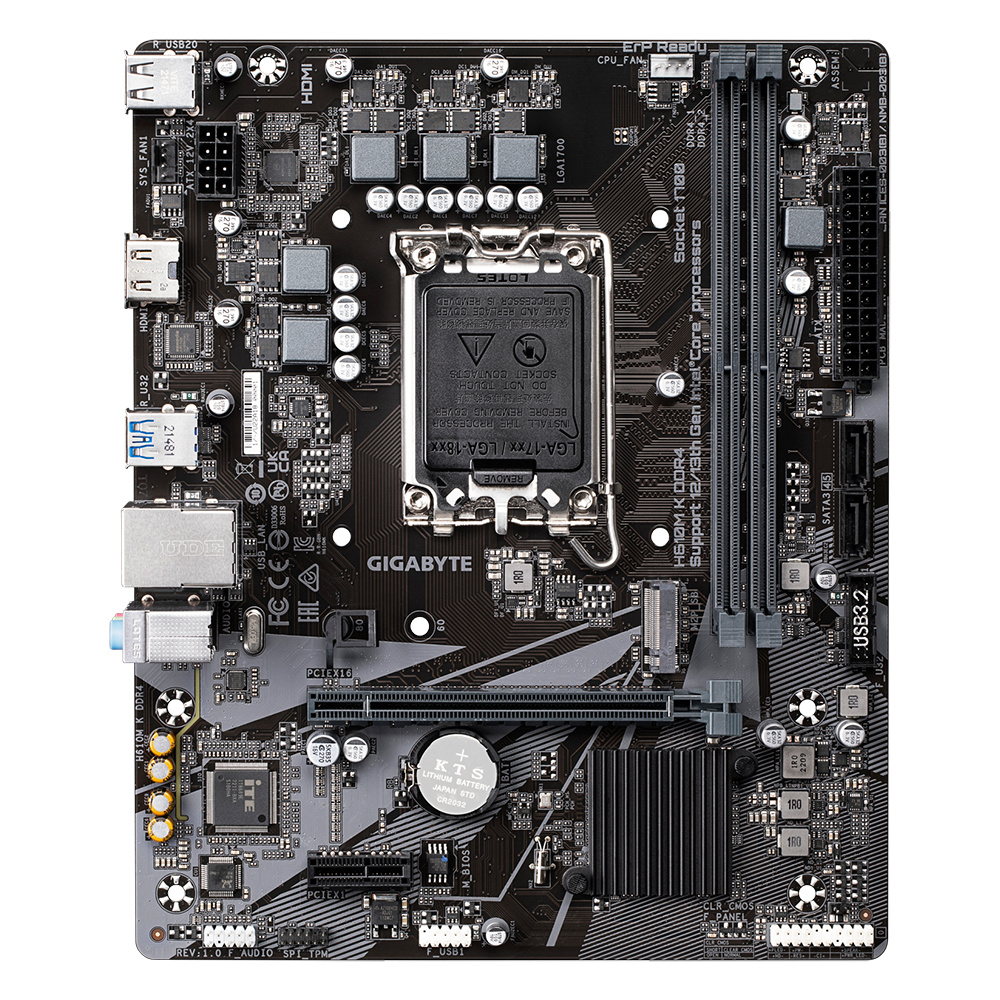 Motherboard GIGABYTE MB GIGABYTE H610M K DDR4